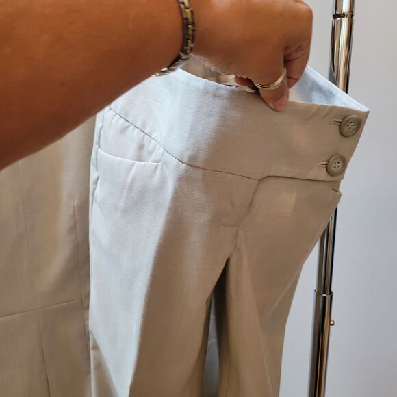 The Limited Womens Size  00/ 2 Beige Pant / Suit Jacket Set RN54974 - Picture 11 of 16